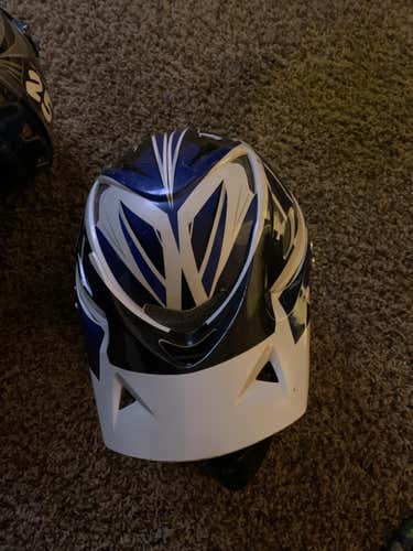 Blue Adult Unisex Medium Bell helmet