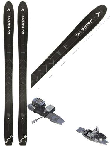 DYNASTAR 2019 MYTHIC 97 CA 177CM BACKCOUNTRY A/T SKIS W/ A/T TECH BINDINGS, NEW