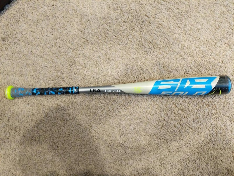 USABat Certified 2018 Louisville Slugger Alloy Solo 618 Bat (-11) 18 oz 29"