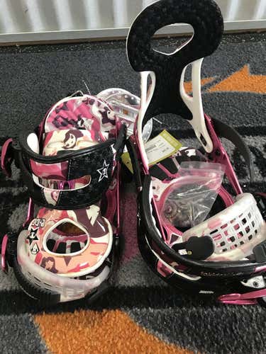 Used Ride Tokidoki Md Snowboard Womens Bindings