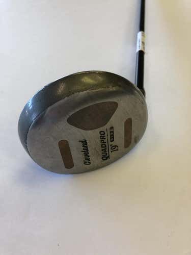 Used Cleveland Quad Pro 5 Wood Graphite Regular Golf Fairway Woods