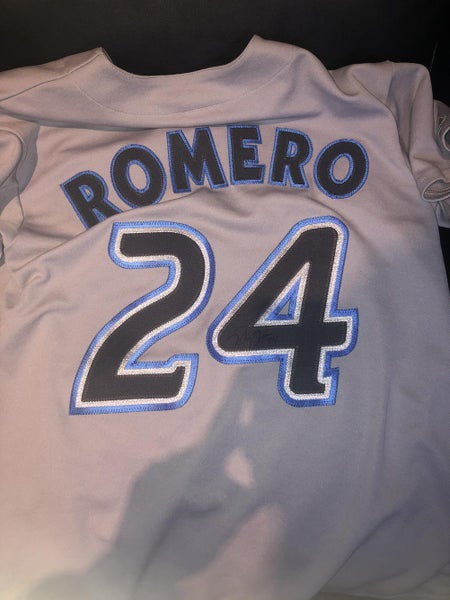 SIGNED Ricky Romero Kid's XL Jersey