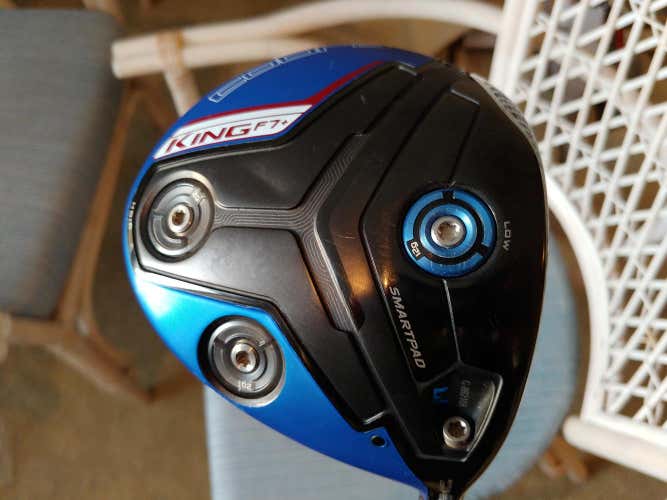 Men's Cobra Right Handed King F7 Driver Senior Flex Loft 9.5