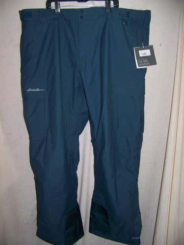Eddie Bauer Powder Search Insulated Snowboard Ski Pants, Men's XXLarge, NWT