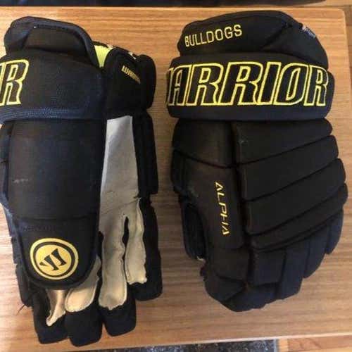 Warrior Alpha DX Pro Gloves 14" Pro Stock Black