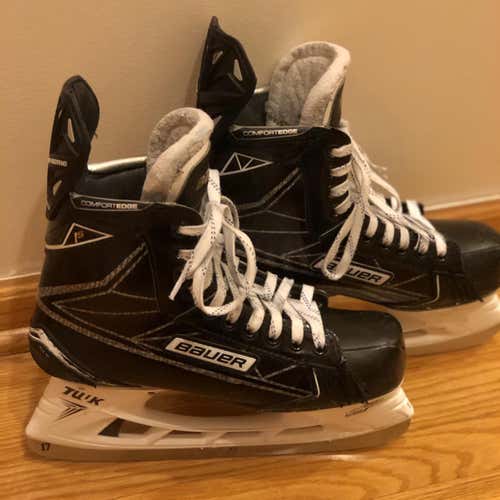 Senior Bauer Supreme 1S D Pro Stock Size 8 1/4Hockey Skates 8.25D Please Read