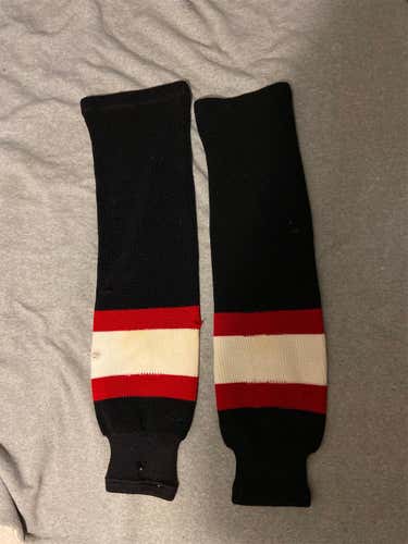Black Senior XLarge  Socks