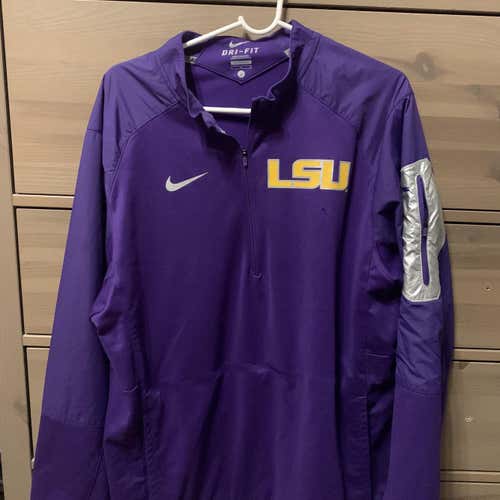 LSU Tigers Dri-Fit Men's Extra Large Nike Jacket