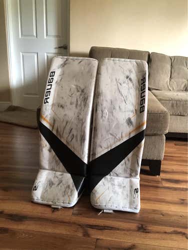 Senior 34" Bauer Supreme 2S Pro  Goalie Leg Pads