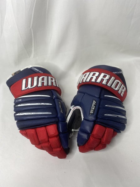 Used Warrior Alpha 14” Hockey Gloves - G85