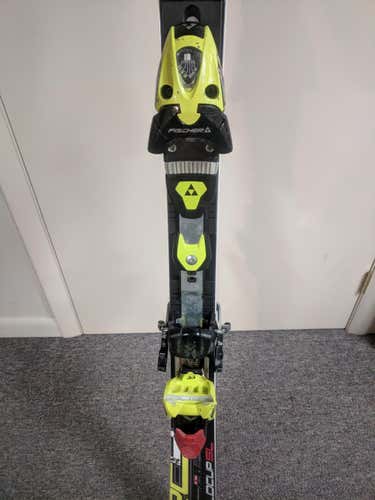 Fischer Racing RC4 World Cup SL Skis With Bindings Max Din 17