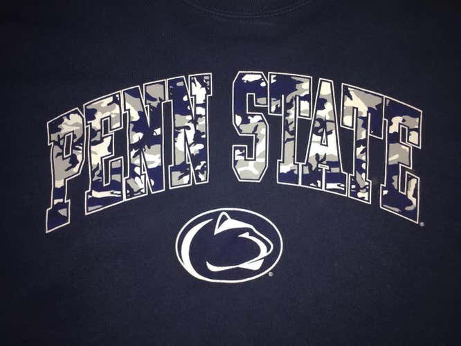 (XL) Penn State Nittany Lions Camo Shirt x