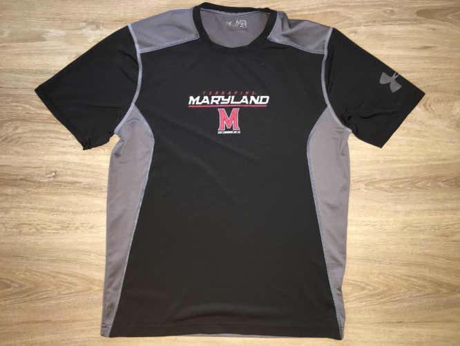 (Medium) Under Armour Maryland Terrapins Heatgear Shirt x