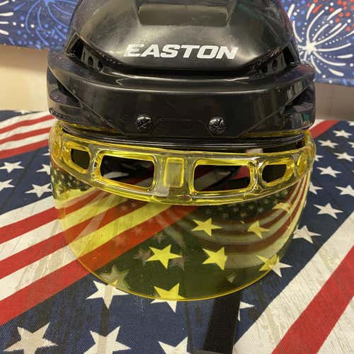 Black Large Easton E300 Helmet-142373