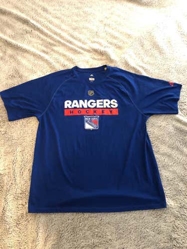 Used Adidas New York Rangers Shirt