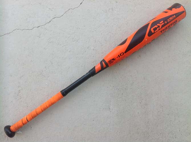 2017 DEMARINI CF ZEN CBX 30/20  CUSTOM TIGERS BAT USSSA LEGAL *HOT*