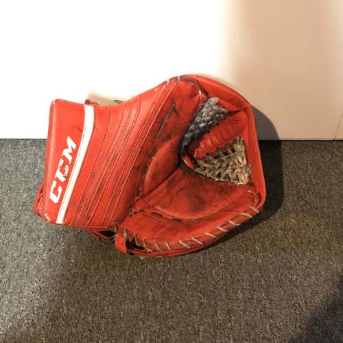 Red Senior Regular Premier Pro Pro Stock Glove and Blocker
