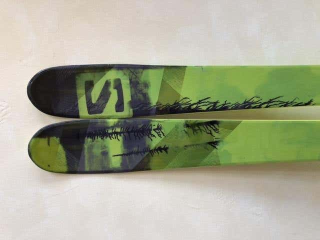 2015 Salomon Powder Q lab Skis Without Bindings