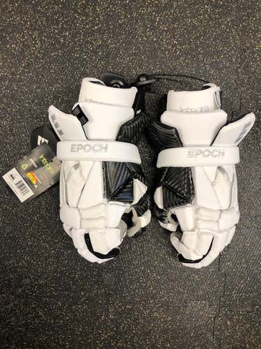 White New Player Epoch Integra 13" Lacrosse Gloves
