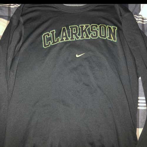 Gray Men's Large Nike Shirt