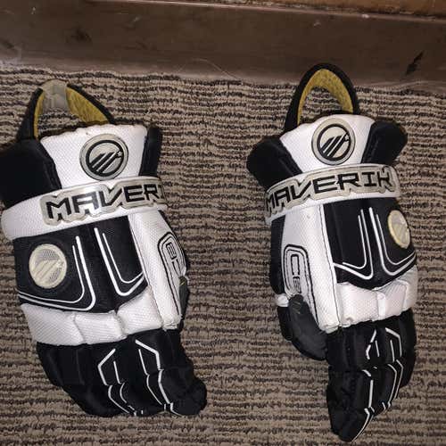 Black New  Maverik C2 11" Lacrosse Gloves