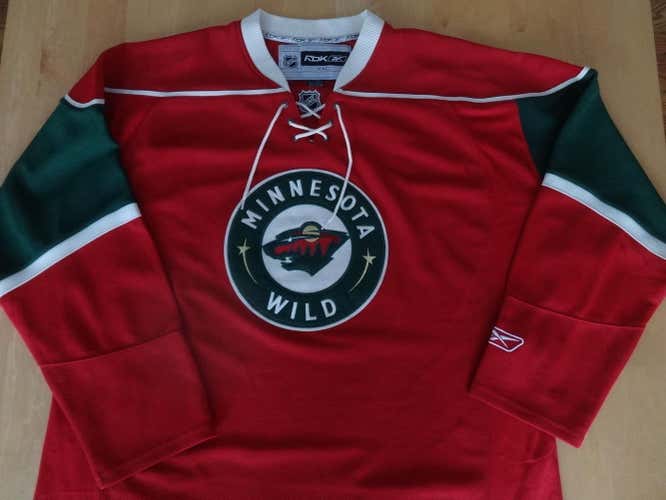 NHL Minnesota Wild Reebok Jersey XXL