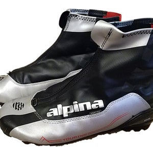 NEW Alpina T 28 Men's Ski Boots NNN Touring XC Nordic Cross Country  US 9 = Euro 43 = 27.5  NEW