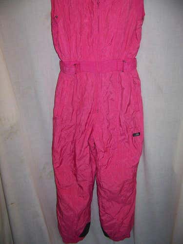 Vintage Point Square Insulated Waterproof Snowboard Skii Bibs, Women's Large