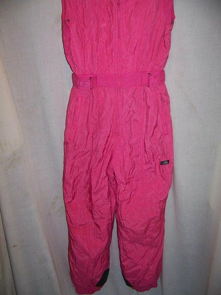 Vintage Point Square Insulated Waterproof Snowboard Skii Bibs, Women's Large