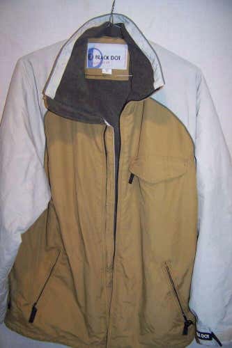 Black Dot Snowboard Ski Jacket, Men's Medium