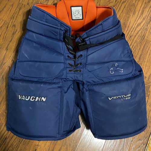 Blue Senior Medium Vaughn Ventus LT80 Hockey Goalie Pants