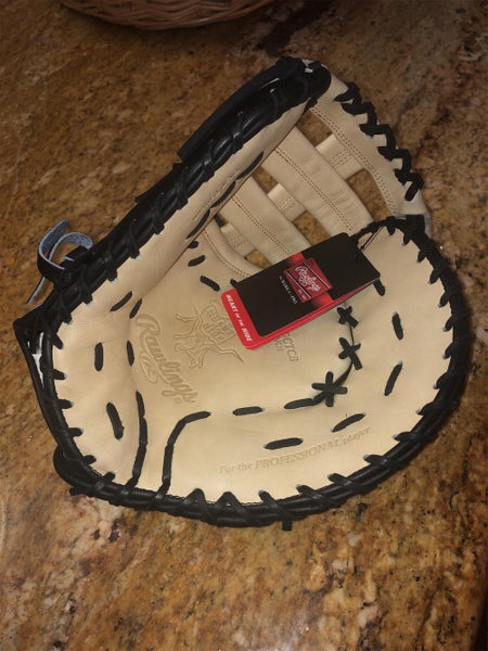 Black High School/College First Base Heart of the Hide 13" Baseball Glove