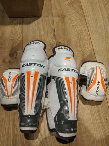 Youth Medium Easton Elbow Pads And Shin Guards
