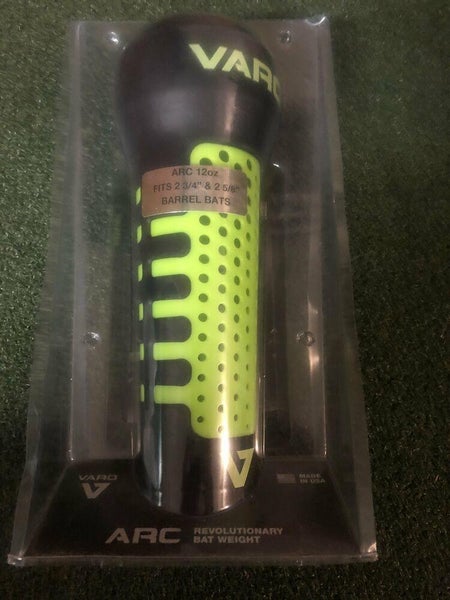 Varo ARC 12 oz Baseball Revolutionary Bat Weight (Big Barrel)- Black/Green