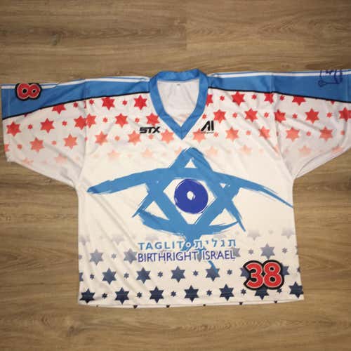 (Large) New STX Israel National Team #38 Jersey
