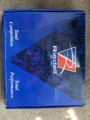 White Riedell Figure Skates Size 6.5 Diamond