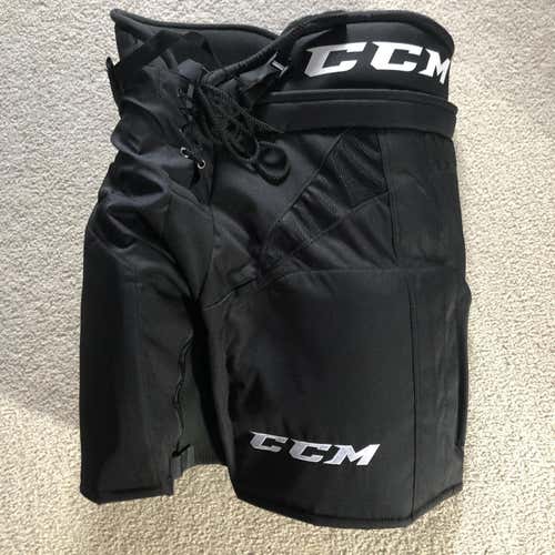 Black Senior Large CCM HP30 Pro Stock Hockey Pants