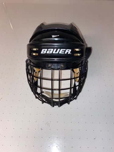 Black  Large Bauer Helmet