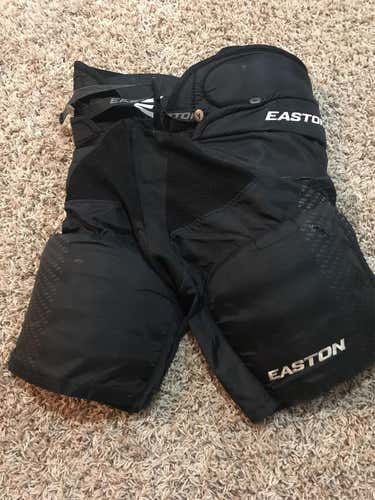 Black Junior Small Easton Stealth Hockey Pants