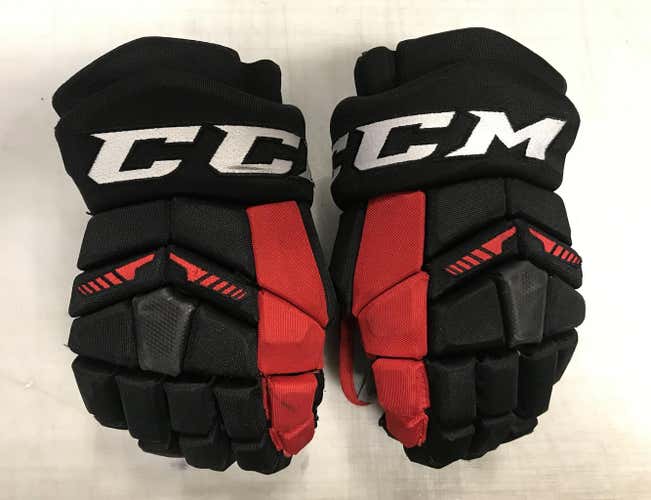 CCM Tacks XP Pro Stock Hockey Gloves 14" Blackhawks 4023