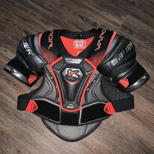 Senior Medium Bauer Vapor 1X Lite  Shoulder Pads