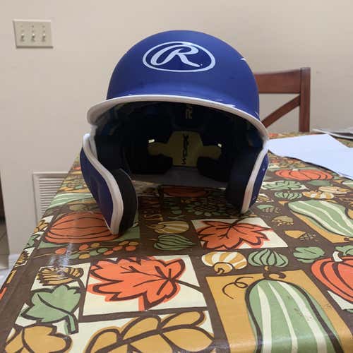 Blue New Rawlings Batting Helmet
