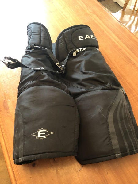 Black Senior Small Easton Hockey Pants