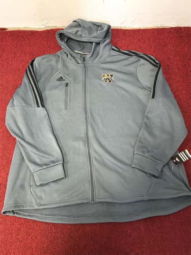 Western Michigan XXXL Adidas Fleece Lined Jacket