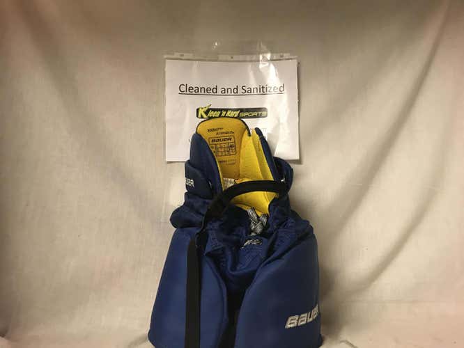 Blue Youth Medium Bauer Supreme TotalOne MX3 Hockey Pants