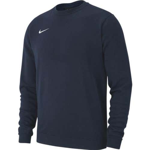New Nike Club Fleece Crew - Navy