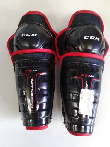 Used Ccm Ft 350 9" Hockey Shin Guards