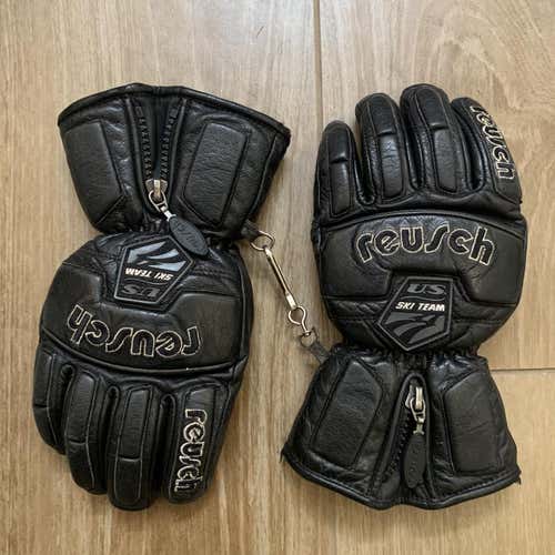 U. S. Ski Team Race Gloves Black Unisex Small Reusch