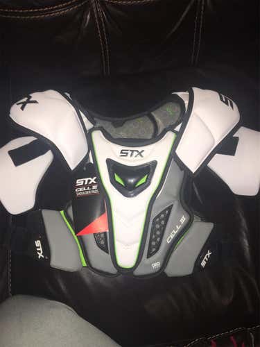 New Large STX Cell III Shoulder Pads