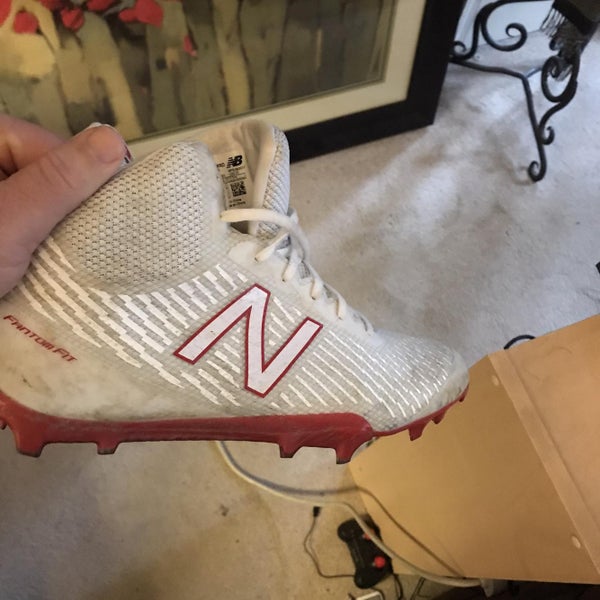 White Men's Molded Cleats New Balance Cleats